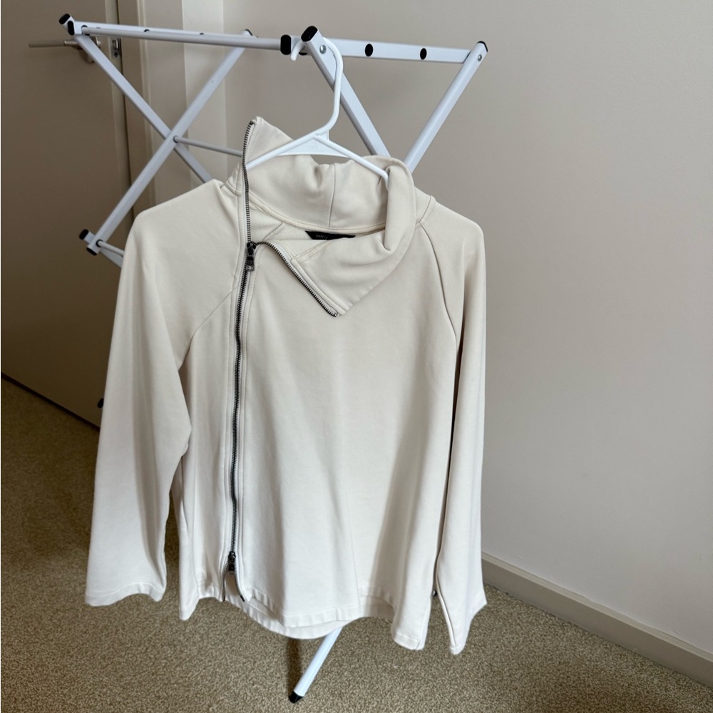 Banana Cream Zip-Up Hoodie